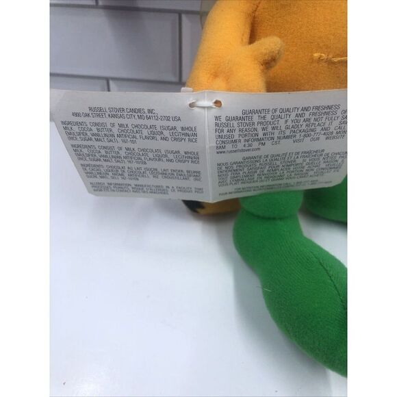 Garfield Vintage Russell Stover Elf Christmas Holiday Appr 8" Plush Suction Cup - Picture 6 of 7